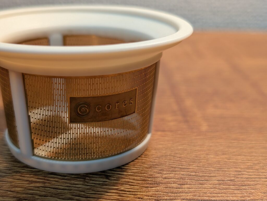 コレスシングルカップゴールドフィルターの写真