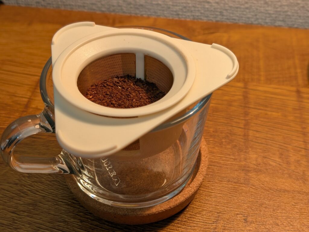 コレスシングルカップゴールドフィルターの写真