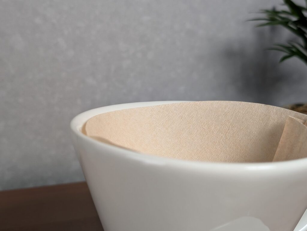 MUJI Porcelain Beige Dripper