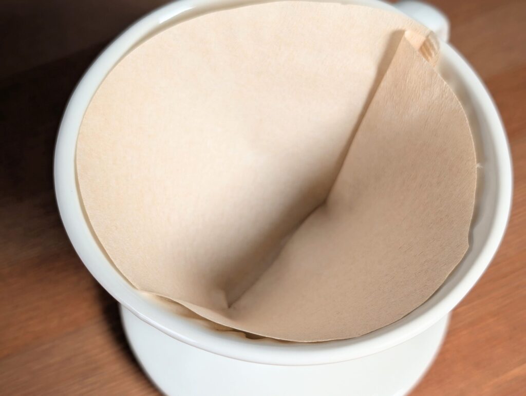 MUJI Porcelain Beige Dripper