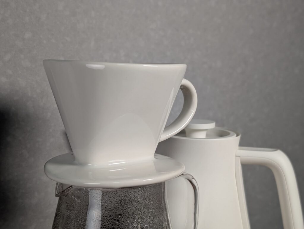 MUJI Porcelain Beige Dripper