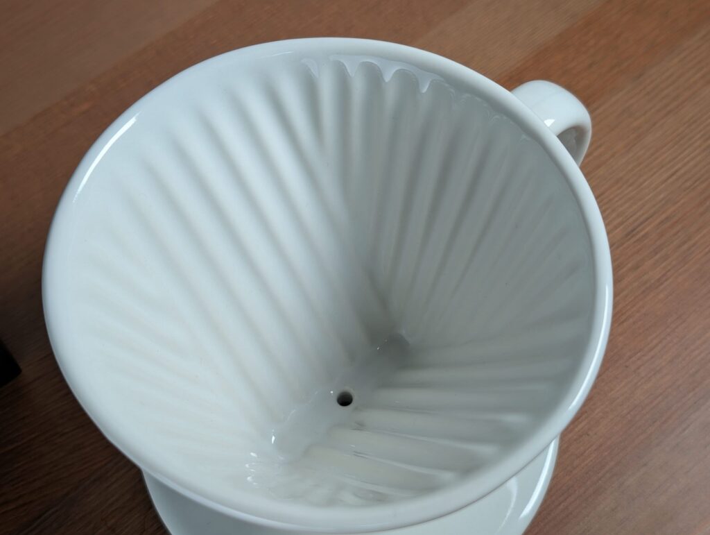 MUJI Porcelain Beige Dripper